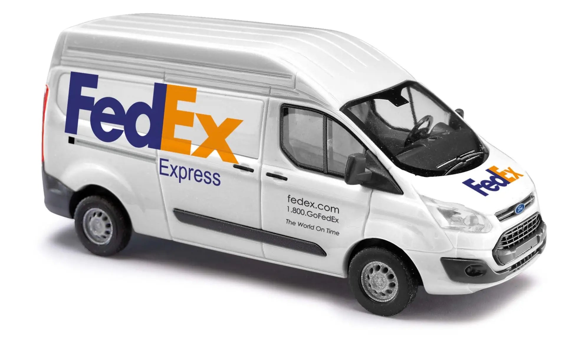 Busch 1/87 HO Ford Transit Panel Van FedEx 52516
