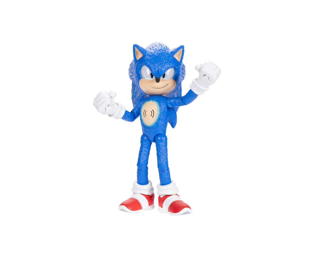 Sonic 3 Movie Feature Sonic 12 Action Figure