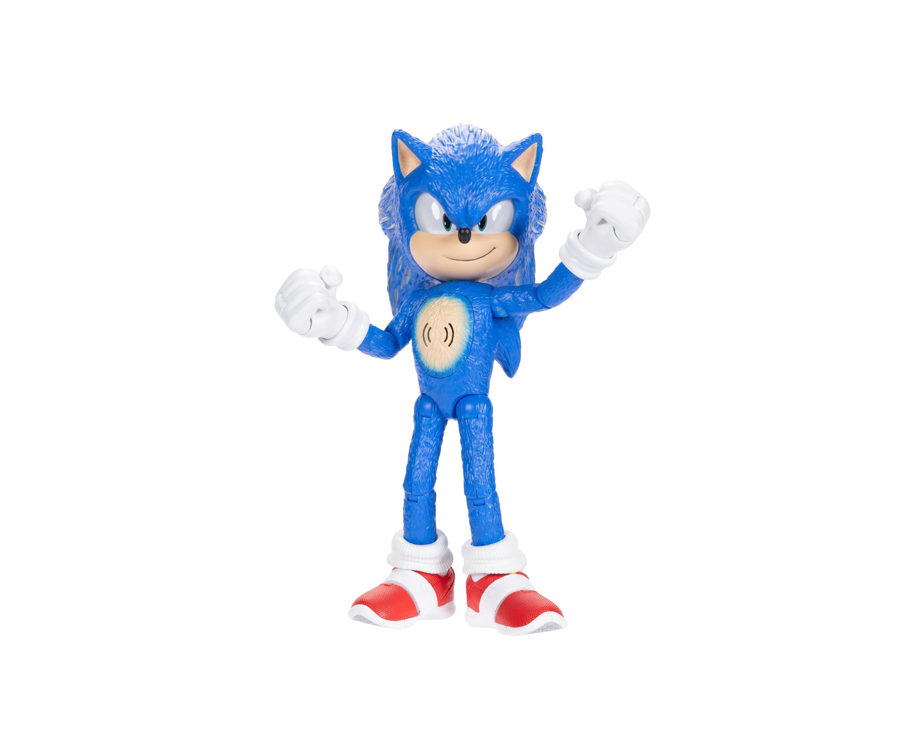Sonic 3 Movie Feature Sonic 12 Action Figure