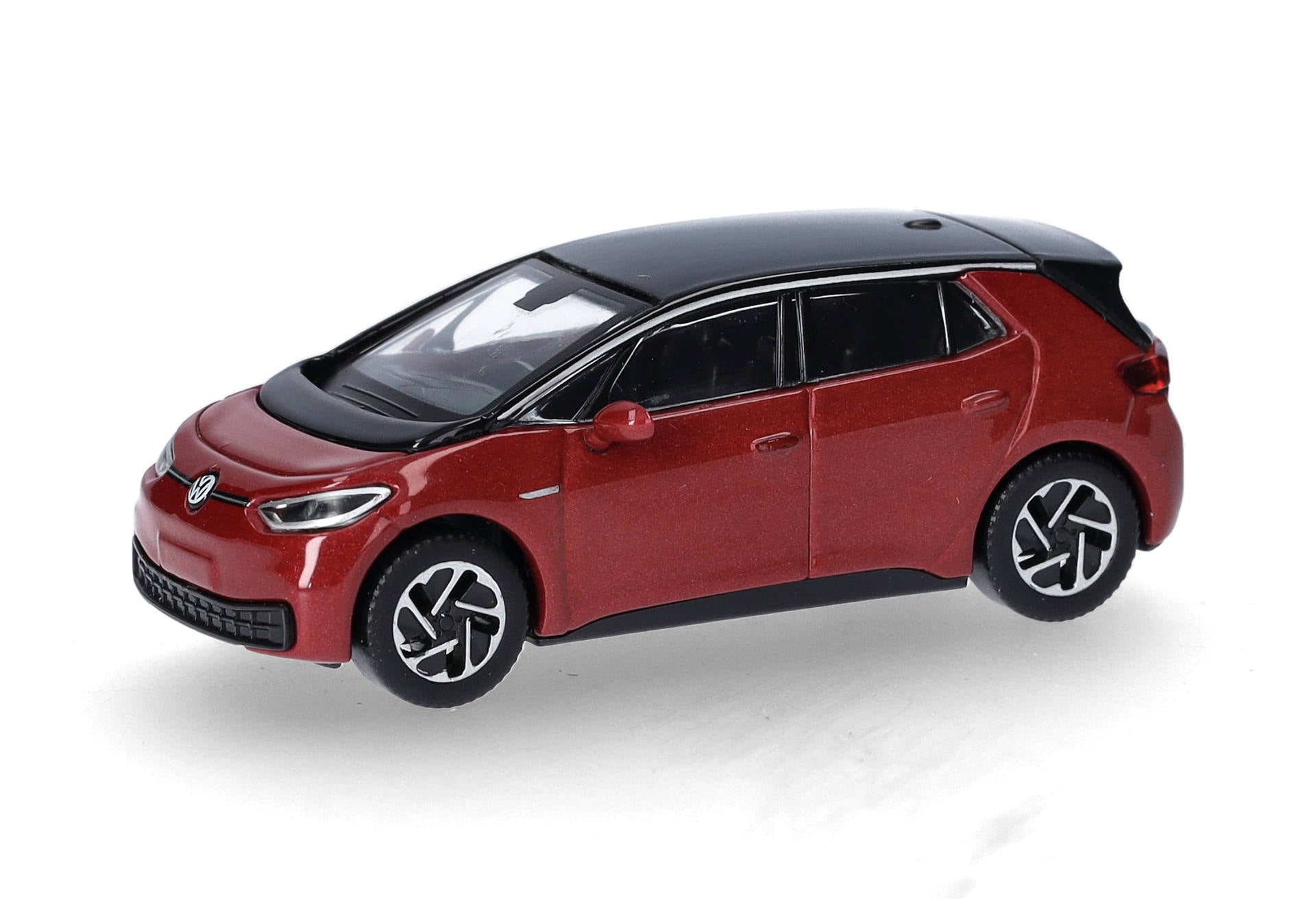 Herpa 1/87 HO VW Volkswagen  ID.3, kings red metallic (roof black) 431101