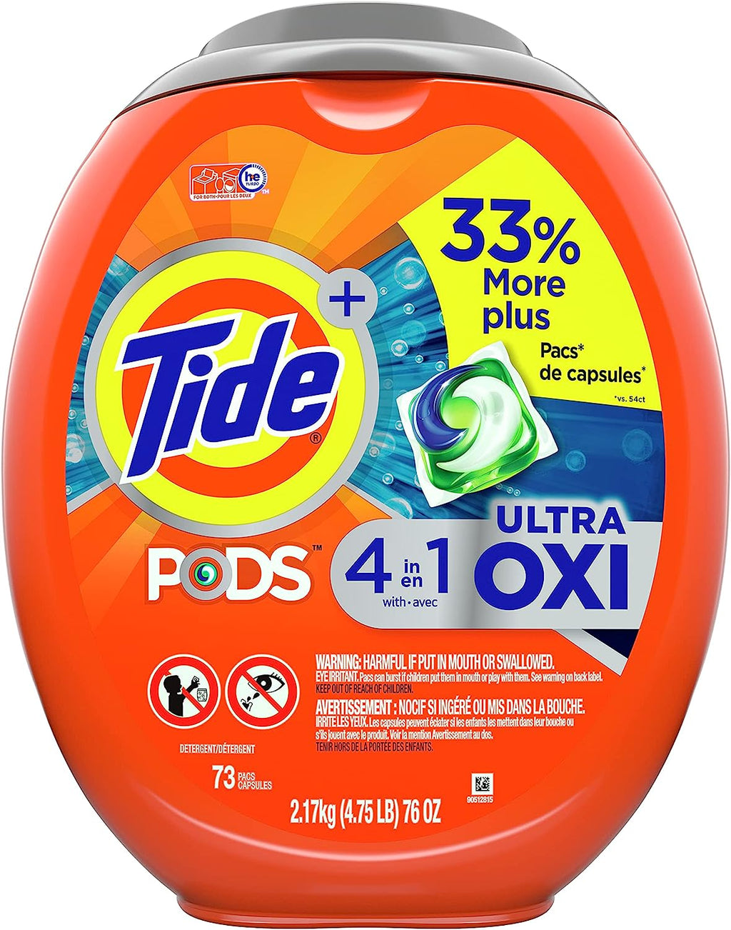 Tide PODS Laundry Detergent Soap Pods, Spring Meadow Scent, 112 count