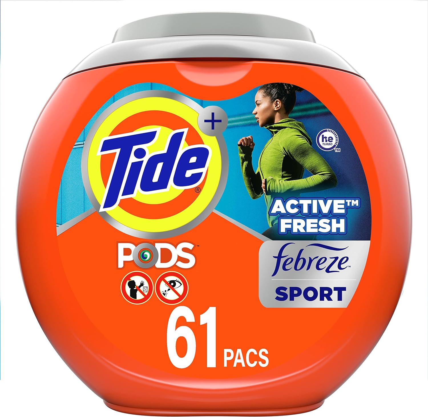 Tide PODS Laundry Detergent Soap Pods, Spring Meadow Scent, 112 count