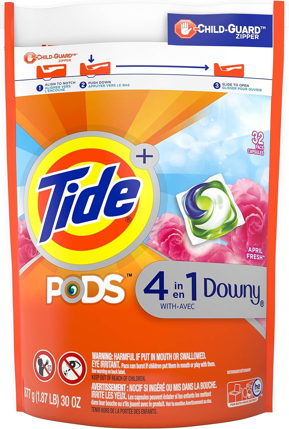Tide PODS Laundry Detergent Soap Pods, Spring Meadow Scent, 112 count