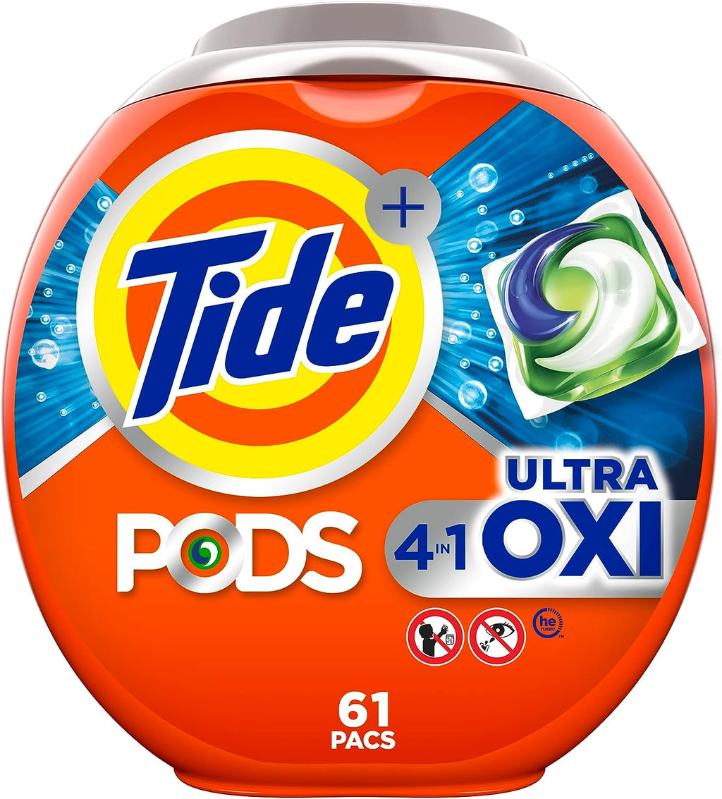 Tide PODS Laundry Detergent Soap Pods, Spring Meadow Scent, 112 count