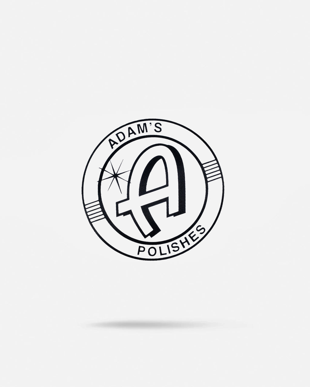 Adam's Die Cut Circle Logo Sticker