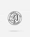 Adam's Die Cut Circle Logo Sticker